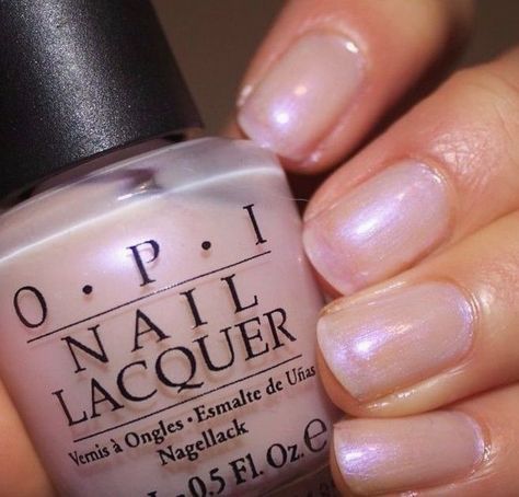 New! OPI  *ALTAR EGO* Light Pink Iridescent Pearl French Nail Polish Lacquer S78 #OPI Cotton Candy Nail Polish, French Nail Polish, Iridescent Nail Polish, Nail Polish Opi, Cotton Candy Nails, Pearl Nails, Pink Nail Polish, Opi Nail Lacquer, Opi Nail Polish