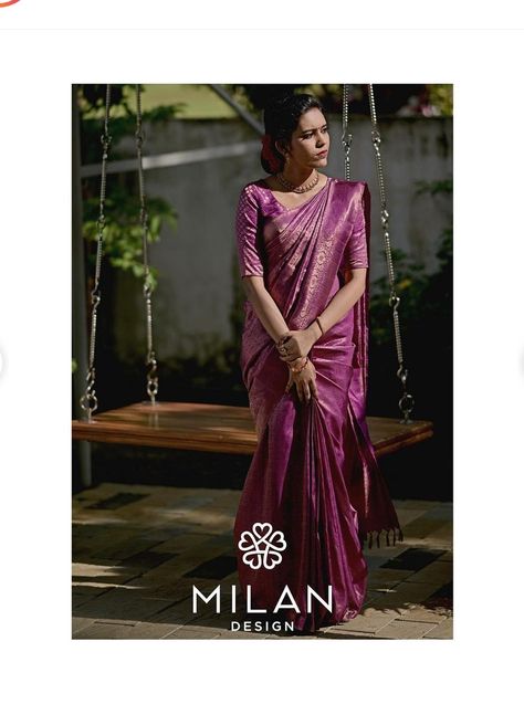 Christian Wedding Saree, Eyeliner Style, Indian Wedding Reception Outfits, Violet Colour, Wedding Reception Outfit, Reception Outfits, Christian Bride, Eyeliner Styles, Milan Design