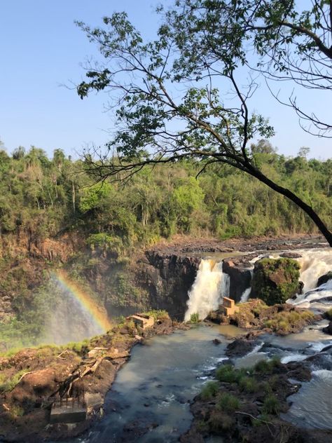 Falls, nature, Paraguay Salsa Aesthetic, Paraguay Aesthetic, Travel America, Beach Aesthetic, Nature Aesthetic, Beautiful Life, Dream Destinations, America Travel, Travel Bucket