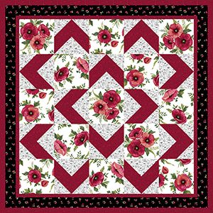 LOVE this pattern! Easy for beginners too! Walk About Quilt Pattern                                                                                                                                                      More Walk About Quilt Pattern, Walk About Quilt, Square Quilts, Colchas Quilting, Quilt Room, Missouri Quilt, Quilted Projects, White Quilts, Cottage Quilt