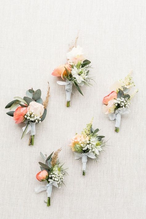 Bridal Florals, Lemon Wedding, Queenstown Wedding, Peach Wedding Flowers, Sage Wedding, Romantic Garden Wedding, Boutonniere Wedding, Peach Wedding, Wedding Team