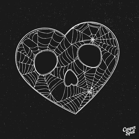 Carte Halloween, Spooky Tattoos, Halloween Tags, Halloween Drawings, Halloween Tattoos, Design Tattoo, Retro Halloween, Heart Art, Halloween Art