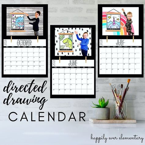 Stephanie & Loreal on Instagram: “We’ve got that NEW NEW for you!! Our Directed Drawing Calendar has had a full refresh 🤩 NEW DRAWINGS 🤩 NEW FORMAT 🤩 NEW GRAPHIC BACKGROUNDS…” Third Grade Christmas, Drawing Calendar, Parent Holiday Gifts, Student Calendar, Sweet Picture, Student Picture, Mother's Day Projects, Calendar Craft, Teaching Second Grade