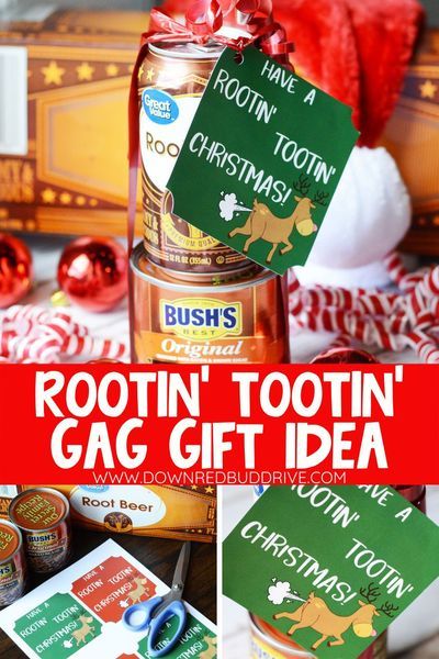 Need a gag gift idea for Christmas? Make this DIY Rootin Tootin Christmas Gift in a flash with these free printable tags! Rootin Tootin Christmas Gift | Christmas Gag Gift | Christmas Gag Gift DIY | Funny Christmas Gift | Funny Christmas Gift DIY | White Elephant Gift Exchange Ideas Funny | Christmas Joke Gift | Christmas Prank Gift | Christmas Gag Gift Ideas | DIY Christmas Gift Funny | Down Redbud Drive #gaggift #christmasgaggift #whiteelephantgift White Elephant Gift Exchange Ideas Funny, Diy Christmas Gifts Funny, Christmas Pranks, Funny Christmas Jokes, Funny Christmas Presents, Rootin Tootin, Gag Gifts Christmas, Prank Gifts, White Elephant Gifts Exchange