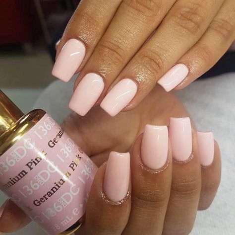 DND Gel Community on Instagram: “Geranium Pink DC136 🐙 📸: @nailsbyanaisys 🙌🏽” Perfect Nail Color, Dnd Gel Nail Polish, Dnd Nail Polish, Do It Yourself Nails, Gel Nail Polish Colors, Classy Acrylic Nails, Gel Nail Colors, Shellac Nails, Gel Polish Colors