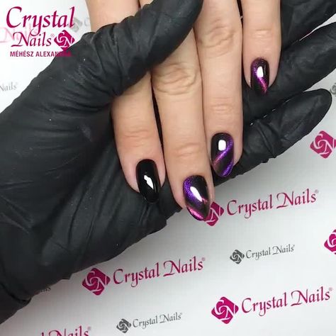 Crystal Nails USA💅💎 on Instagram: “🐯🐯𝐓𝐈𝐆𝐄𝐑 𝐄𝐘𝐄 𝐈𝐍𝐅𝐈𝐍𝐈𝐓𝐘 𝐂𝐑𝐘𝐒𝐓𝐀𝐋𝐀𝐂 gel polish!⁠ ⁠ ⁠ This tiger-effect not just reflects the lights, it even changes its color! Every shade…” Tiger Eye Nails, Video Nails, Eye Nails, Crystal Nails, Tiger Eye, Gel Polish, Nail Art, Shades, Nails