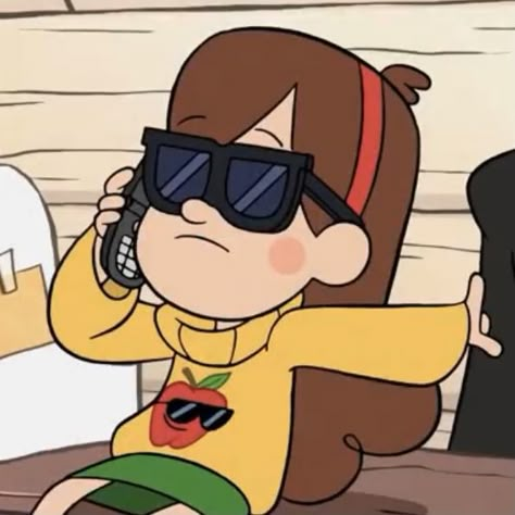 Giffany Gravity Falls, Gravity Falls Characters, Gravity Falls Dipper, Dipper And Mabel, Mabel Pines, Gravity Falls Art, Cartoon Memes, Cartoon Icons, Cartoon Profile Pics