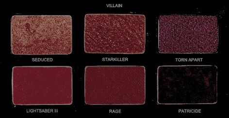 Purple Red Aesthetic, Red And Purple Aesthetic, Dark Feminine Makeup, Red Eyeshadow Palette, Feminine Makeup, Lizzie Hearts, Dark Eyeshadow, Makeup Pallets, Red Eyeshadow