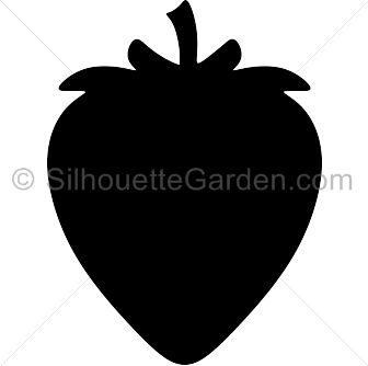 Strawberry Silhouette, Fruit Silhouette, Baby Flash Cards, Makeup Stencils, Coconut Shell Crafts, Black Strawberry, Silhouette Clip Art, Glitter Tattoo, Cement Crafts