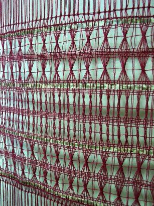 Leno Weave Leno Weave Pattern, Leno Weaving, Leno Weave Fabric, 4shaft Weaving Patterns, Leno Weave, Weave Tapestry, Sendai Japan, Weaving Samples Textile Design, Clasped Weft Weaving Patterns