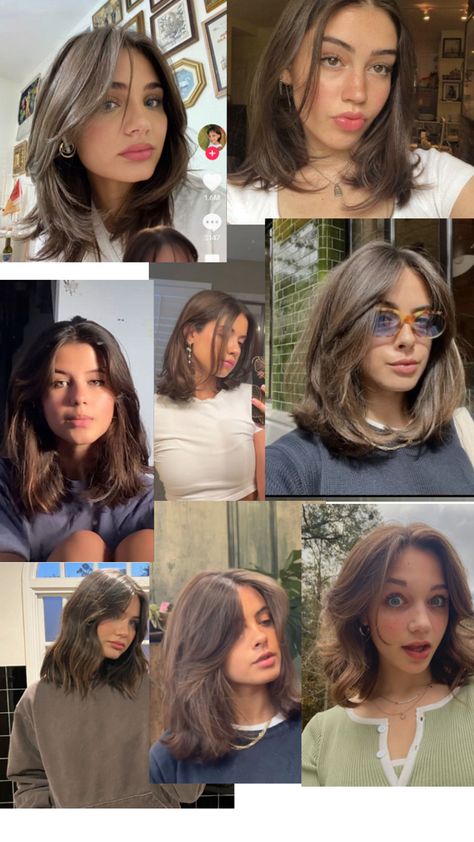 Medium Hairstyles For Women, Bob Haircut For Round Face, Long Hair Tips, Hair Inspiration Long, Layered Haircuts For Medium Hair, Hairstyles For Layered Hair, Women's Hairstyles, 90s Hairstyles, Shot Hair Styles