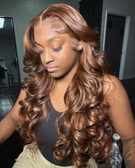 Frontal Wig Hairstyles, Remy Human Hair Wigs, Dope Hairstyles, Hair Laid, Middle Part, Front Lace Wigs Human Hair, Frontal Wig, Hair Inspiration Color, Maternity Shoot