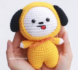 PATRONES AMIGURUMI GRATIS: PATRON GRATIS CHIMMY | BT21 AMIGURUMI 53846 Chimmy Crochet Pattern, Hello Kitty Amigurumi Patron Gratis, Crochet Chimmy, Bt21 Crochet Free Pattern, Bts A Crochet, Amigurumi Bts, Bts Amigurumi, Bt21 Crochet, Bts Crochet