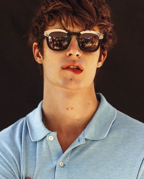 Oscar Kindelan, Miles To Go, Crisp White Shirt, Tv Programmes, Square Sunglasses Men, Boy Fashion, Editorial Fashion, Beautiful People, Square Sunglass