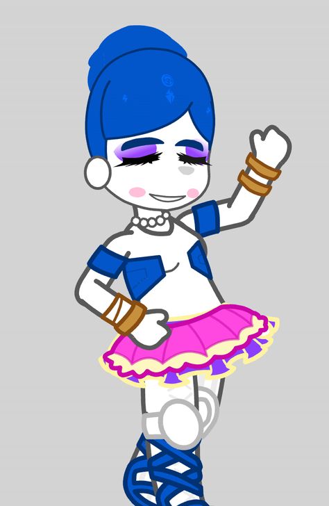 Ballora Gacha Club, Gacha Club Fnaf, Gacha Stickers, Afton Gacha, Ballora Fnaf, Fnaf Gacha, Fnaf Characters, Club Design, Gacha Club