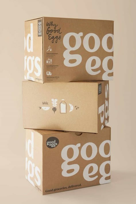 Good Eggs — Aley Wild Corrugated Packaging, Egg Packaging, Carton Design, Kraft Packaging, 카드 디자인, Box Packaging Design, Packaging Labels Design, Food Packaging Design, Packing Design