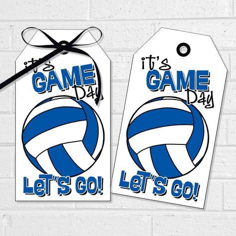 Volleyball Tags For Bags, Volleyball Treat Bags, Volleyball Gift Bag Ideas, Sports Goodie Bags, Volleyball Snack Bags, Volleyball Treats, Volleyball Treats Team Gifts, Volleyball Goodie Bag Ideas, Volleyball Snacks