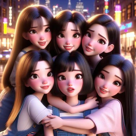 6 Friends Dp, 6 Besties Pictures Aesthetic, 6 Girls Group Dp, Bff 6 Friends, 6 Girls Friendship, Friends Forever Pictures For Dp, 6 Friends Pictures Cartoon, Besties Group Dp, Beautiful Gowns Princesses