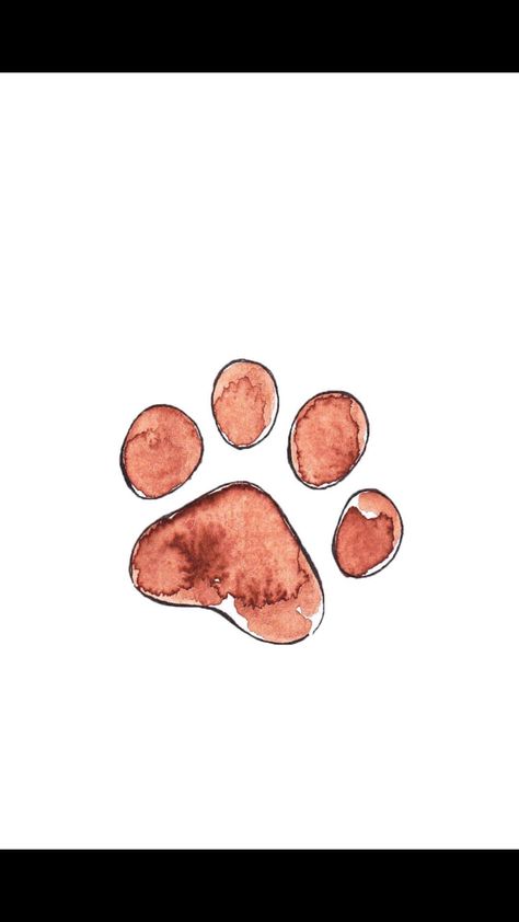 Watercolor Paw Print, Dog Treat Packaging, Treat Packaging, Print Instagram, Highlights Instagram, Cute Illustrations, Instagram Prints, Dog Treat, Cute Illustration