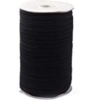 Braided Elastic Band(Black 180m Length 3mm Width) Elastic Rope/Elastic Cord Heavy Stretch High Elasticity Knit Elastic Band for Sewing Crafts DIY Bedspread Cuff Diy Bedspread, Elastic Rope, Garden Store, Hair Band, Elastic Band, Crafts Diy, Sewing Crafts, Cuff, Elastic