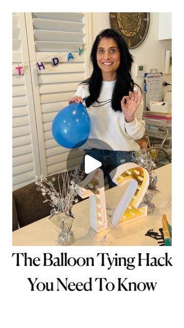 Anita Birges | Home Organisation🇦🇺 on Instagram: "🙋🏻‍♀️ Hands up if you or your kids struggle to tie up balloons? 

🙋🏻‍♀️ Hands up if you or your kids know how to but would like to learn a way that doesn’t involve fingers turning blue or having to use your teeth?

All you need is a hanger to help and you will be blown away by how quick and easy this is😆

🩷 SAVE THIS! It’s one of those LIFE HACKS that you will definitely use and hand down to the grandkids.
•
#lifehack #birthdayparty #partyballoons #mumhack #organisedmum #kidsbirthdayparty 
#partytime #birthdayballoons #hometips #homeideas #homeimprovement #homeorganisation #homeorganising #miseenplace #professionalorganiser #homeinspo #organised #organisedhome #getorganised #declutter #organise #storageideas #storagesolutions #organ How To Tie A Balloon With A Hanger, Organised Mum, Up Balloons, Turn Blue, Home Organisation, The Balloon, Party Balloons, Birthday Balloons, Getting Organized