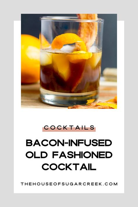 Love a good cocktail? Are you a fan of the Old Fashioned? And also a fan of bacon?? Because if so, you're going to love this marriage between the classic Old Fashioned & Bacon! Classic Old Fashioned, Old Fashioned Cocktail, Fun Cocktails, A Fan, Love A, Old Fashioned, The Old, Bacon, Love This