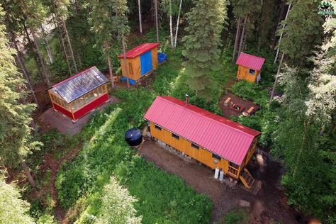 1993 Alaska Homestead For Sale W/Outbuildings on 3.7 Acres $124,900 - Country Life Dreams Homesteading In Alaska, Alaska Homestead, Generator Shed, Alaska House, Life Dreams, Fairbanks Alaska, Small Sheds, Alaska Travel, Diy Stuff