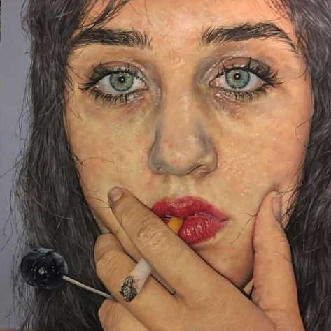 Sasha Gordon, The Boxer, Good Coffee, Realism Art, Photography Lovers, Nostril Hoop Ring, Oil On Canvas, Art Photography, Nose Ring