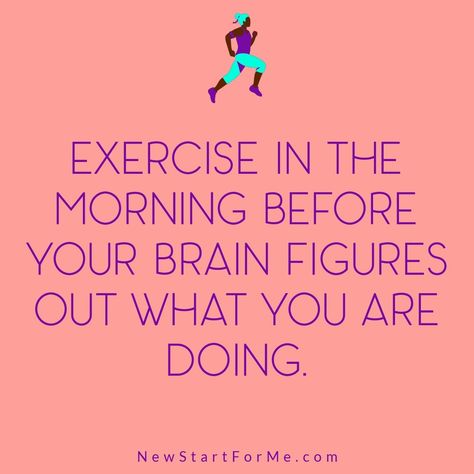 Funny Workout Quotes for Women "Exercise in the morning before your brain figures out what you are doing" Work Out Humor, Funny Fitness Quotes Hilarious, Funny Healthy Quotes, Funny Working Out Quotes, Fitness Motivation Quotes Positive Funny, Work Out Quotes For Women, Workout Humor Quotes, Workout Funny Humor, Funny Quotes About Exercise