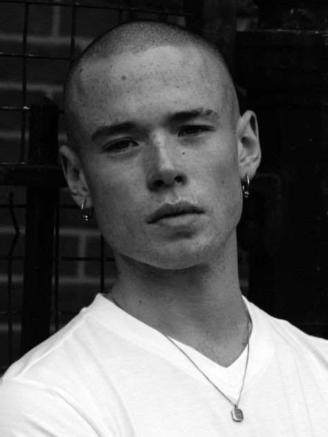 Bald Boy, Clash Magazine, A Little Life Book, Men's Piercings, Bald Men Style, Bald Look, The Dating Divas, Bald Man, Mens Editorial