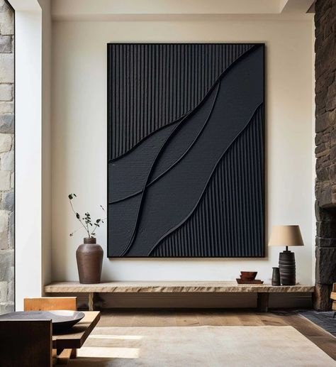 3d Texture Painting, Modern Minimalist Wall Art, Minimalist Artist, Plaster Art, 3d Texture, Minimalist Painting, Luxury Art, Painting Modern, Textured Wall Art