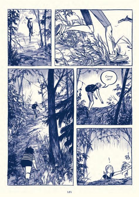 Read an exclusive excerpt from Jillian and Mariko Tamaki's gorgeous new graphic novel. This One Summer, Graphic Narrative, Jillian Tamaki, Graphic Novel Layout, Graphic Novel Illustration, Sequential Art, Comic Book Layout, Bd Art, Comic Tutorial