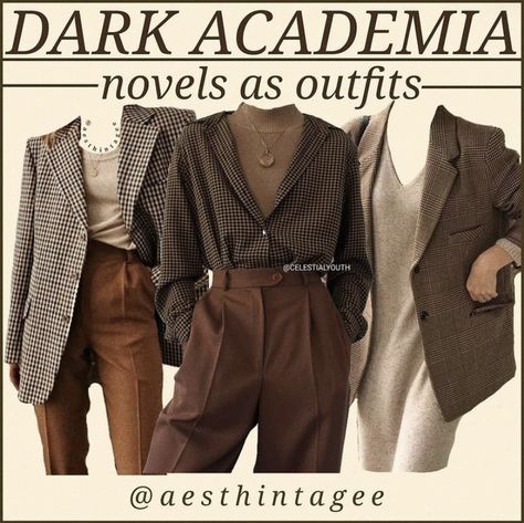 Dark Academia Fantasy Aesthetic Outfit, Dark Academia Villain Outfit, Dark Academia Outfit Drawing, Edgy Academia Outfits, Dark Academia Office Outfit, Bear Inspired Outfits, Theatre Academia Outfit, Modern Dark Academia Fashion, Dark Acedamia Outfit Ideas