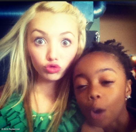 Peyton List / Skai Jackson Jessie Cast, Emma Ross, Two Cool, Skai Jackson, Just Kidding, Disney, Funny