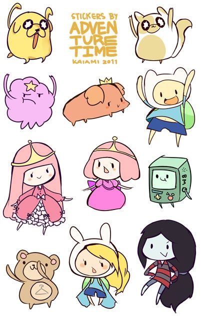 kaiami stickers :) Adveture Time, Character Stickers, Adventure Time Wallpaper, Stickers Kawaii, Adventure Time Art, Adventure Time Anime, Kawaii Doodles, Kawaii Stickers, Kawaii Drawings