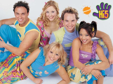 The Original Australian Hi-5 2000s Australia Aesthetic, 2000 Kids Shows, Kids Nostalgia, Aussie Memes, Old Kids Shows, 2000s Childhood, Childhood Aesthetic, Childhood Things, Hi Five