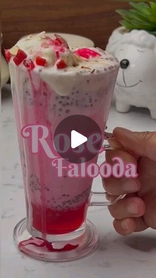 #food #idea #prathas #indianfood #mugalafood #itallianfood on Instagram: "Rose falooda recipe
#rosefalooda #falooda #faloodas #faloodah #faloodaworld #faloodalover #faloodanation #faloodakulfi #faloodaicecream #faloodalove #milkshake #faloodalovers #foodblogger #tasty #india #foodlover #faloodarani #dessert #foodphotography #icecream #foodporn #desserts #food #foodie #kulfi #faloodarecipe #sandwich #instagram #milkshakes #mumbai" Falooda Cake Recipe, Falooda Snap, Falooda Photography, Faluda Recipe, Faluda Ice Cream, Kulfi Falooda, Falooda Recipe, Cake Receipe, Kulfi Recipe