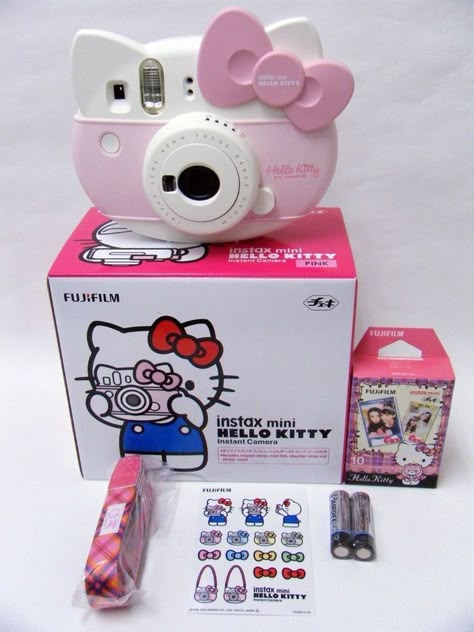 Hello Kitty Instax, Hello Kitty Camera, Images Hello Kitty, Hello Kitty Gifts, Hello Kitty Merchandise, Hello Kitty House, Hello Kitty Rooms, Charmmy Kitty, Hello Kitty Aesthetic