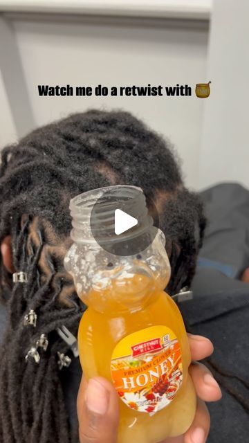 🌱LOC REPAIR| BEST LOCS ATL|DIGITALMARKETING🌱 on Instagram: "Have you heard of this before?😱  Per my clients request, he gets a retwist with honey 🍯     The benefits are… 〽️frizzy control 〽️adds moisture and shine 〽️promotes hair growth 〽️and can assist dry scalp and dandruff   Follow for more loc care☀️ @craemadellc  @craemadellc  @craemadellc   Teaching stylist how to grow their social media and reach target audiences 💕  Check the link in my bio to learn about DFY ebooks📲  #locs #loccare #locretwist #digitalproducts #dfy #marketing #digitalinfluencer #honey #honeyhair #locinspo #locporn #locsmithing #atl #atlsalon" Loc Maintenance Products, Loc Care Tips, Loc Maintenance Tips, Loc Repair, Loc Growth, Control Frizzy Hair, Loc Care, Dreads Care, Grease Hairstyles