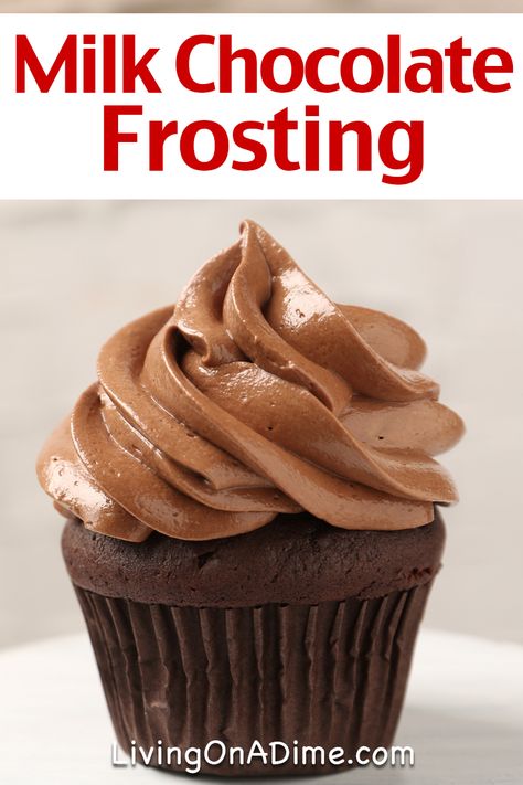 Savor the rich, creamy goodness of our easy milk chocolate frosting recipe. Made with smooth milk chocolate, butter, powdered sugar, and a splash of vanilla, this decadent frosting is perfect for cakes, cupcakes, and brownies. As one of our easy frosting recipes, it's a quick way to add a delicious chocolatey touch to your desserts! Milk Chocolate Frosting Recipe, Best Chocolate Frosting Recipe, Chocolate Frosting Recipe Easy, Baking Tips For Beginners, Best Chocolate Buttercream Frosting, Chocolate Buttercream Frosting Recipe, Chocolate Frosting Recipe, Milk Chocolate Frosting, Homemade Chocolate Frosting