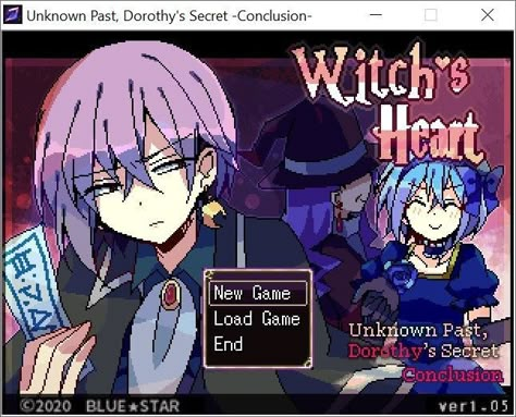 Indie Game Aesthetic, Visual Novel Art, Rpg Maker Games, Visual Novel Game, Title Screen, Witch's Heart, Witchs Heart, Indie Game Art, Piskel Art