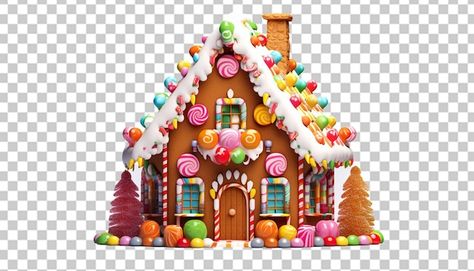 3d model of a charming gingerbread | Premium Psd #Freepik #psd #house #snow #indoors #decoration 3d Modeling, Gingerbread House, Graphic Resources, Gingerbread