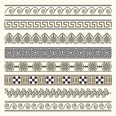 Egyptian Border Images - Free Download on Freepik Ancient Border Design, Egypt Pattern Design, Egyptian Border Design, Greek Circle Pattern, Ancient Greek Patterns, Hieroglyphics Aesthetic, Egyptian Pattern Design, African Mood Board, Ancient Egyptian Design