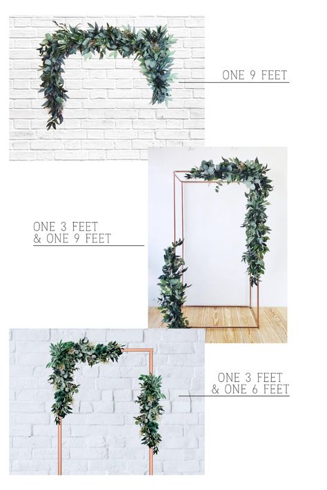 Wedding Arch Decor Eucalyptus Garland Wedding Garland Greenery | Etsy Wedding Decor Eucalyptus, Wedding Arch Garland, Eucalyptus Garland Wedding, Wedding Arch Decor, Lilac Wedding Bouquet, Arbor Wedding, Wedding Reception Planning, Wedding Arbor, Arch Decor