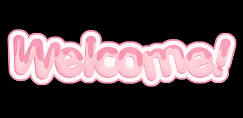 Discord Server Rules Banner, Welcome Banner Discord, Pink And Black Banner, Discord Welcome Banner, Welcome Discord, Welcome Png, Instagram Spacers, Pink Overlay, Watermark Ideas