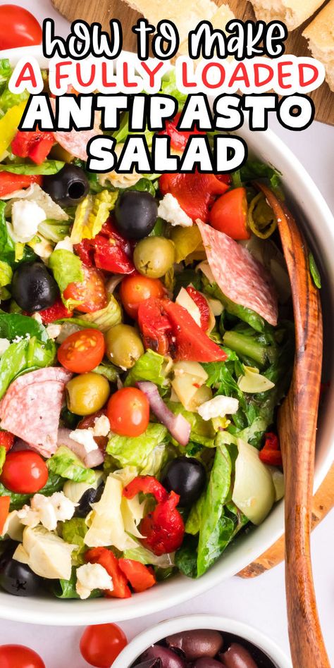 Salad with antipasto