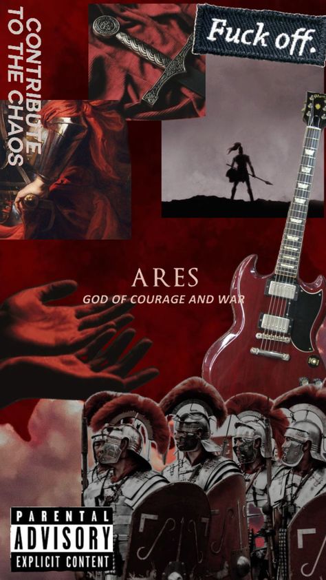 #ares #greekmythology #greekgod #war #vibes #movies #tvshow #pjo #percyjackson #arescabin #aresaesthetic #god #gods #redaesthetic #red #courage Ares Aesthetic, Greek Mythology Quotes, Poetry Wallpaper, Aries Art, Iphone Wallpaper For Guys, Greek Mythology Gods, Greek Gods And Goddesses, Greek And Roman Mythology, Greek Mythology Art