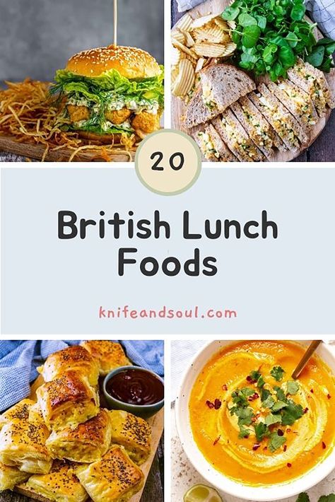 British Meal Recipes, Chef Iq Recipes, British Soup Recipes, English Lunch Ideas, British Lunch Ideas, British Meals Traditional, British Food Recipes Traditional, English Foods British, Easy British Recipes