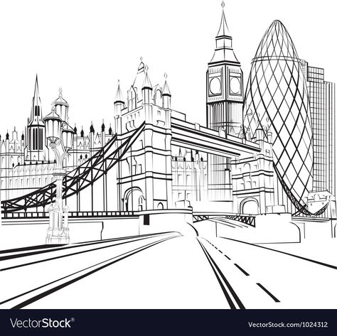 Sketch Silhouette, Sketches Of, Hijab Pattern, Ink Wallpaper, London Artwork, Skyline Drawing, Wave Drawing, Bar Hire, Wood Boat Plans