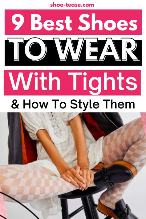 Open Toed Shoes With Tights, Tights For Work, Shoes With Tights Dress, Slingback Heels With Tights, Shoes To Wear With Tights And Dress, Tights With Boots Outfit, How To Wear Tights With A Dress, How To Wear Tights, Tights Under Dress